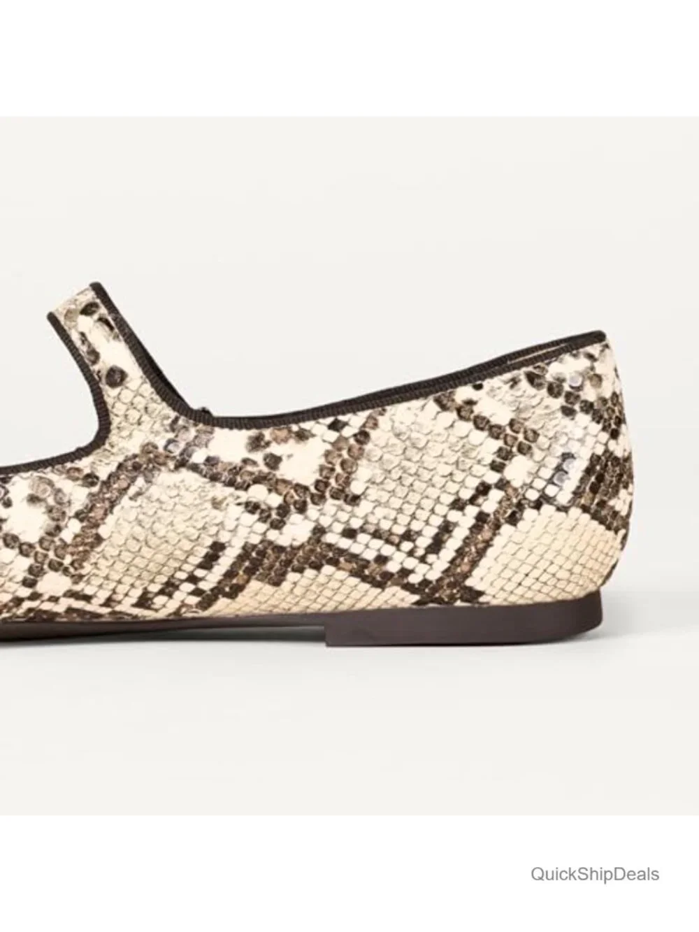 Women's Velvet Mary Jane Ballet Flats with Buckle Strap